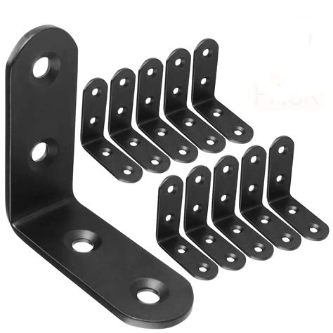 black metal corner bracket|black corner brackets for wood.